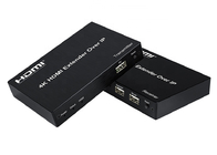 4k άνω της IP 150m καλώδιο διαλυτικών χρώματος ινών HDMI CAT5e/6 3840X2160/30Hz