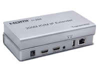 Διαλυτικό χρώματος επέκτασης HDMI KVM πληκτρολογίων ποντικιών υποστήριξης USB άνω της IP 1080P 200M